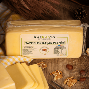 KAFKASYA TAZE BLOK KAŞAR PEYNİRİ 1KG