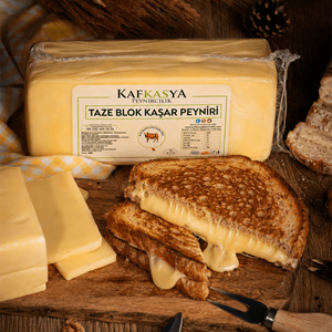 KAFKASYA TAZE BLOK KAŞAR PEYNİRİ 1KG